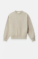 Fear of God Essentials Timber Classic Fleece Crew Neck Sweatshirt