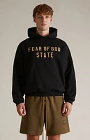 Fear of God Essentials Black Fleece Hoodie