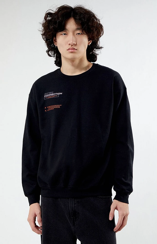 PacSun Interconnection Crew Neck Sweatshirt