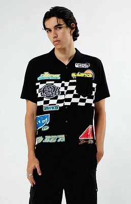 Lira Benton Woven Camp Shirt