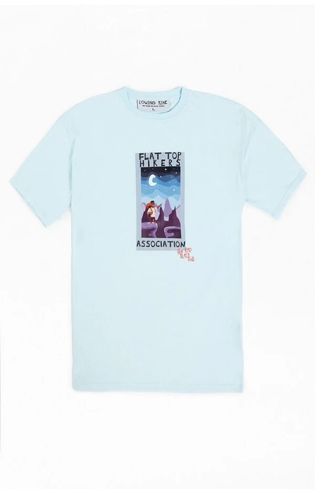 Rad Black Kids Flat Top Hikers T-Shirt