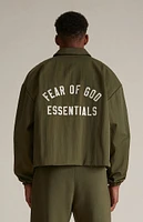 Fear of God Essentials Military Textured Nylon Trucker Jacket