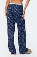 Edikted Flowerbed Layered Pants