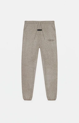 Kids Fear of God Essentials Heather Grey Sweatpants