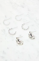 LA Hearts 3 Pack Variety Lia Earrings