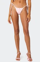 Edikted Picnic String Bikini Bottom