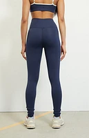 PAC 1980 WHISPER Active Navy Side Tracked Yoga Pants