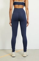 PAC 1980 WHISPER Active Navy Side Tracked Yoga Pants