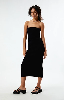 WEWOREWHAT Bodycon Midi Dress