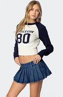 Edikted Boston Babe Raglan Sweater