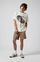 Pacsun Desert Taupe Volley Shorts