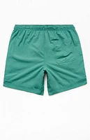 PacSun Nylon Collegiate 6.5" Swim Trunks