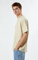 PacSun Cream Grooves T-Shirt