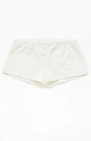 John Galt White Boxer Boyshorts