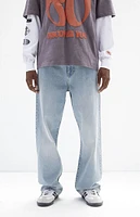 PacSun Light Indigo Baggy Jeans