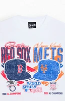 New Era Red Sox Vs Mets 1986 World Series T-Shirt