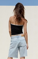 PacSun Light Indigo Baggy Jorts