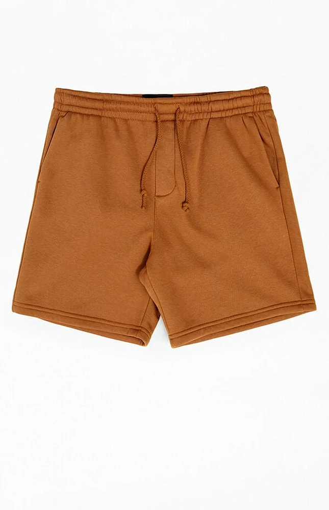 Pacsun Brown Sweat Shorts