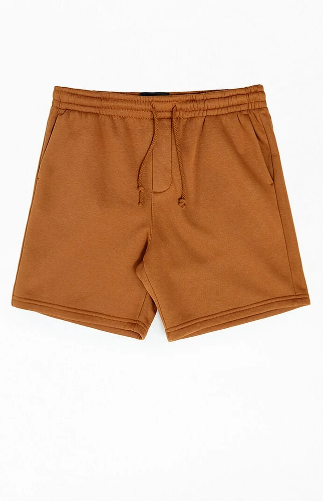 PacSun Brown Sweat Shorts