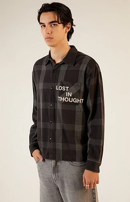 PacSun Graphic Flannel Shirt