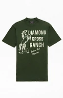 Diamond Cross Ranch Rear Up T-Shirt