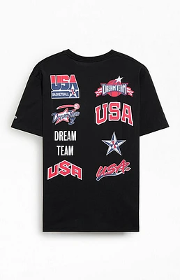 New Era USA Basketball Logos T-Shirt