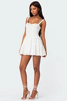 Edikted Lenore Cupped Mini Dress