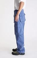 RC Outdoor Supply Blue Cotton Baggy Cargo Pants