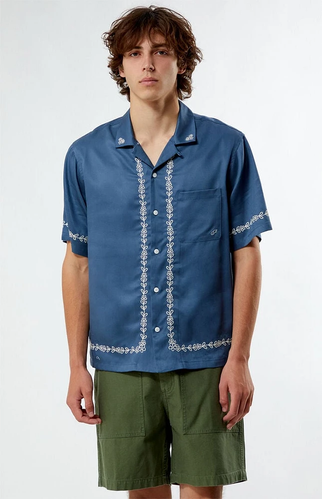 PacSun Flora Oversized Camp Shirt