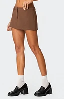 Edikted Marlie Tailored Micro Mini Skort