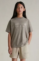 Fear of God Essentials Kids Timber Fleece Soccer Sweat Shorts