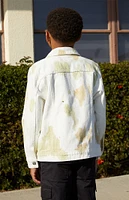 PacSun Kids Tie Dye Trucker Jacket