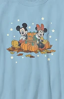 Kids Mickey Most Wonderful Time Pumpkin T-Shirt