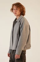 PacSun Gray Blouson Jacket