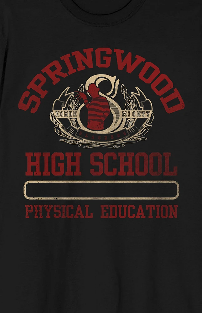 A Nightmare On Elm Street Springwood High T-Shirt