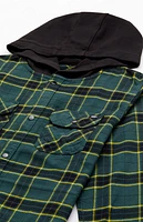 Vans Kids Parkway Hooded Flannel Shirt