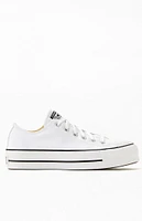 Converse Women's White Chuck Taylor Platform Low Top Sneakers