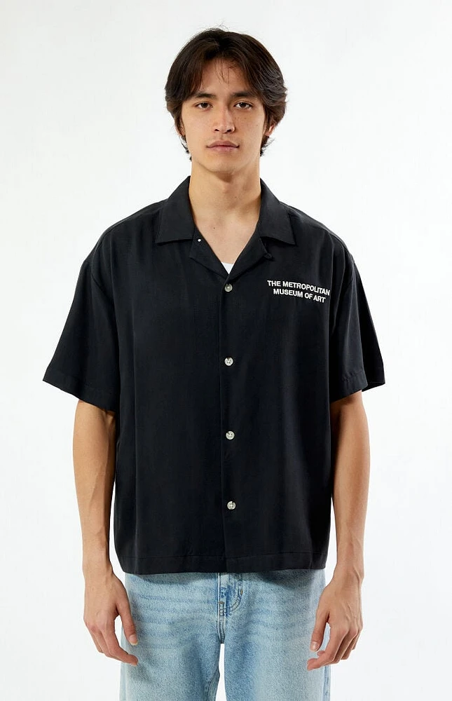 The Met x PacSun Cropped Camp Shirt