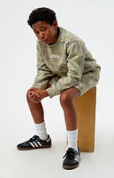 PacSun Kids Camo Crew Neck Sweatshirt