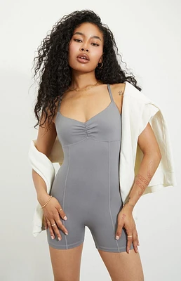 PAC 1980 WHISPER Active Gray A Cinch Onesie