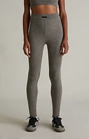 Fear of God Essentials Women's Homestead Heather High Power Ribbed Knit Leggings