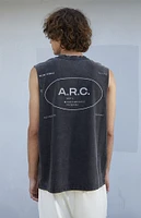 A.R.C. Vintage Wash Comfort Cut Off Muscle T-Shirt