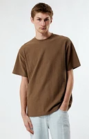 PacSun Brown Grooves T-Shirt