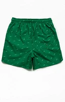 Coca-Cola By PacSun Logo AOP 4.5" Swim Trunks