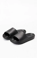 adidas Kids Black Adilette Lumia Slides