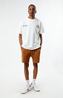 PacSun Brown Sweat Shorts