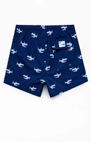 Bermies Shark Alley 3.5" Swim Trunks