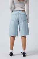 Pacsun Light Indigo Extreme Jorts