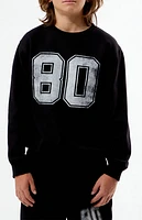 Pacsun Kids 80 Black Crew Neck Sweatshirt