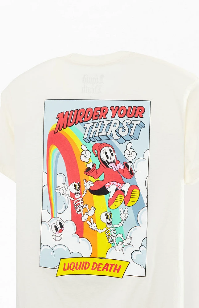 Liquid Death Reaping Rainbow T-Shirt
